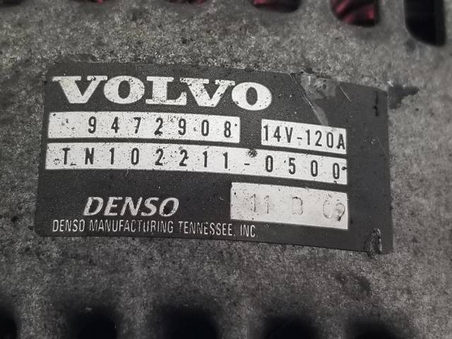 Alternator 9472908 VOLVO