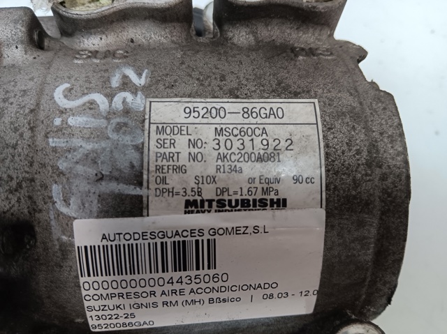 9520086GA0 Suzuki