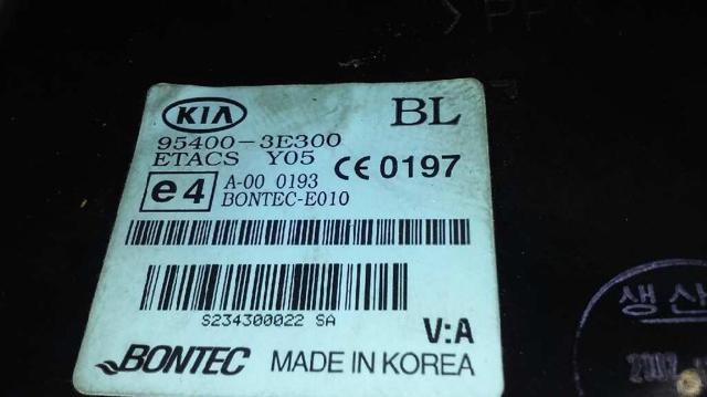 Blok komfortu KIA Sorento 1 JC