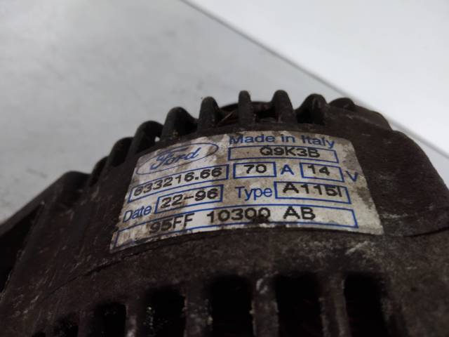 Alternator 95FF10300AB FORD