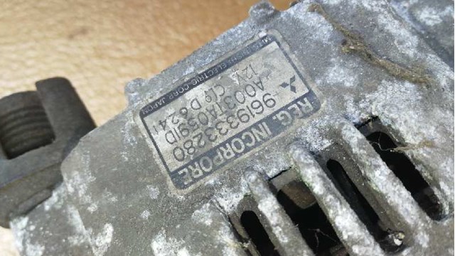 Alternator 9619333280 PEUGEOT