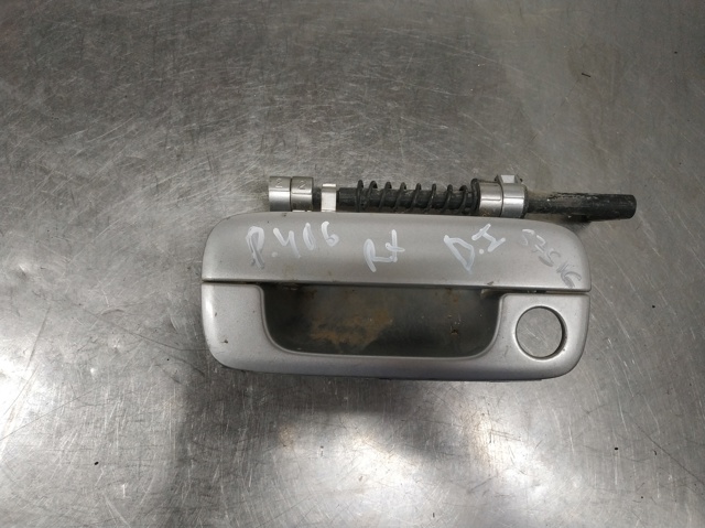 Klamka bagażnika (drzwi 3/5 tylnych) zewnętrzna 9621858877 PEUGEOT