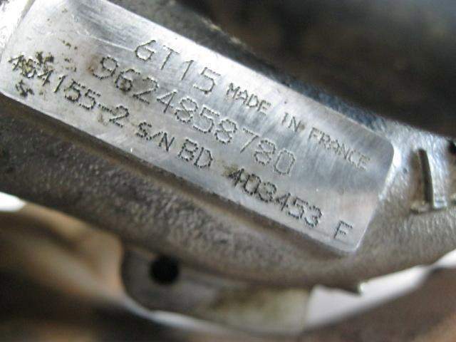 Turbina 9624858780 PEUGEOT