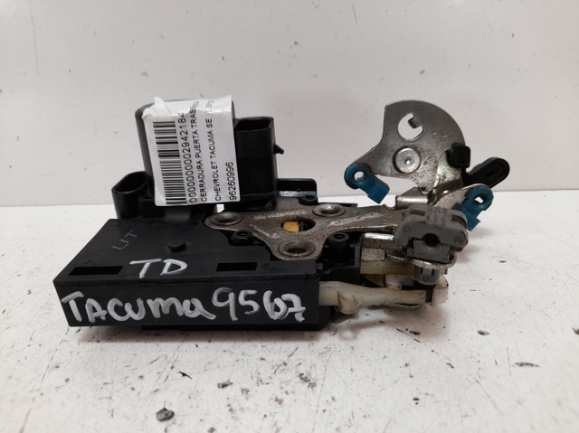 Zamek drzwi tylnych prawych 96260996 GM