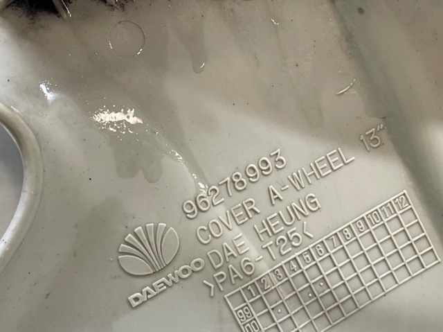 Kołpak do obręczy koła Daewoo Lanos KLAT