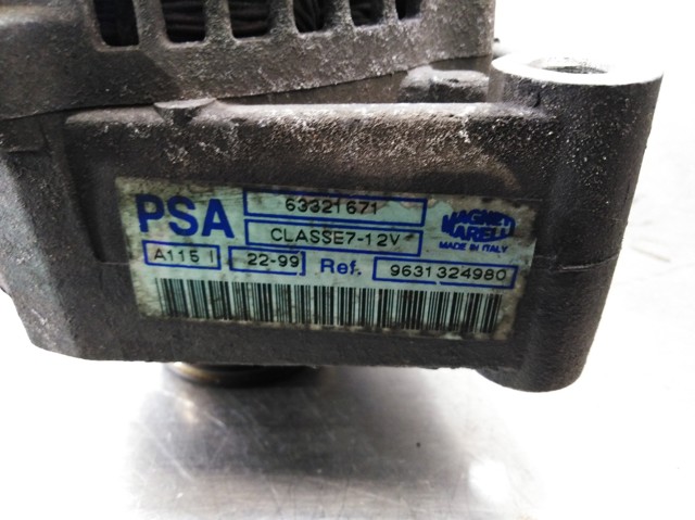 Alternator 9631324980 PEUGEOT