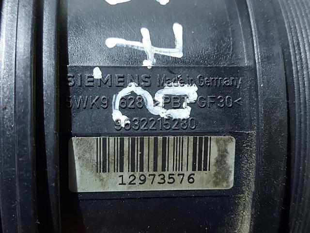 Czujnik przepływu powietrza, przepływomierz powietrza M.A.F. 9632215280 PEUGEOT