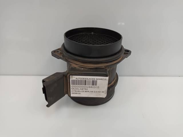 Czujnik przepływu powietrza, przepływomierz powietrza M.A.F. 9632215280 PEUGEOT