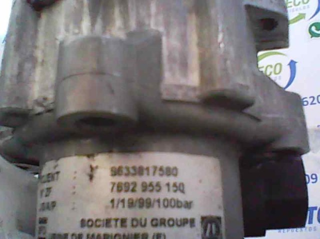 Pompa wspomagania hydraulicznego kierownicy 9633817580 PEUGEOT