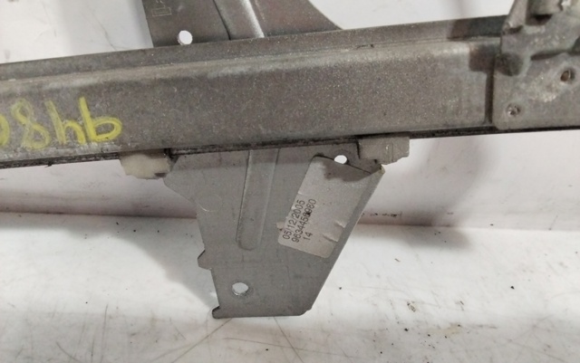 Mechanizm podnoszenia szyby drzwi przednich lewych 9634456980 PEUGEOT