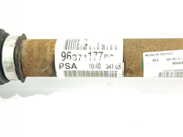 Półoś napędowa przednia lewa 9637117780 PEUGEOT