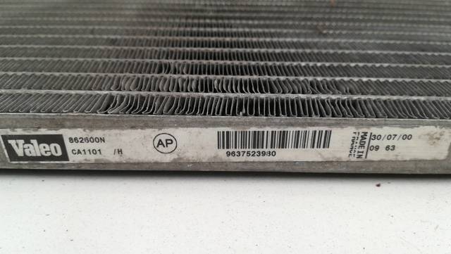 Chłodnica klimatyzacji 9637523980 PEUGEOT