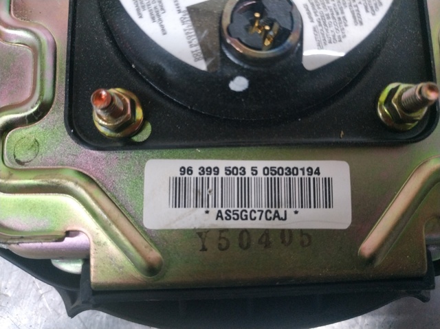 Poduszka powietrzna (Airbag) kierowcy 96399503 GM