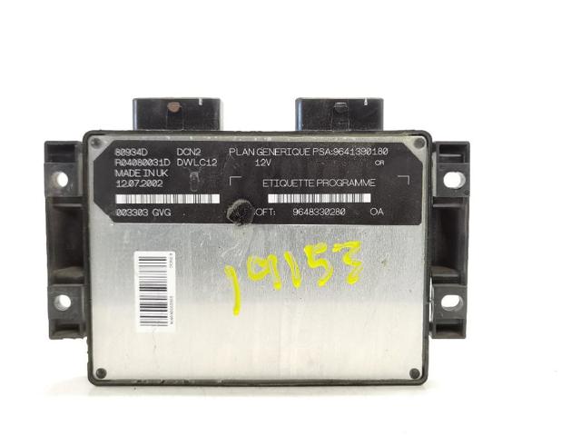Sterownik silnika 9641390180 PEUGEOT