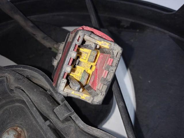 Wentylator elektryczny układu chłodzenia kompletny (silnik+wirnik) 9643386780 PEUGEOT