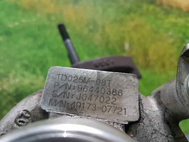 Turbina Chevrolet Lacetti J200