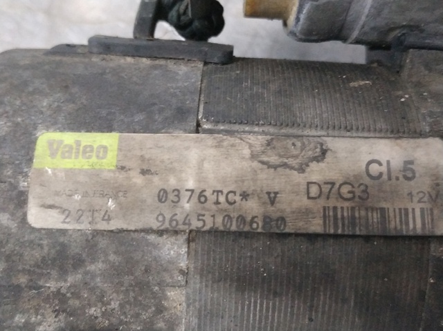 Rozrusznik 9645100680 PEUGEOT