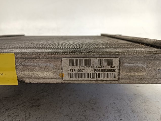 Chłodnica silnika 9645586980 PEUGEOT