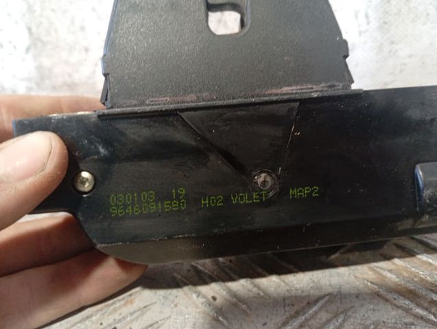 Zamek klapy bagażnika (3/5 drzwi tylnych) 9646091580 PEUGEOT