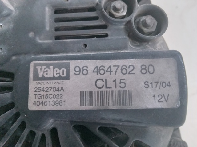 Alternator 9646476280 PEUGEOT