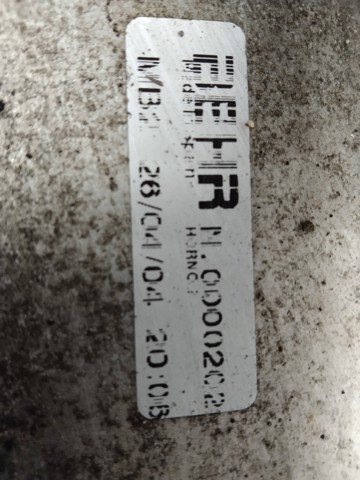 Chłodnica intercoolera Peugeot 206 2A/C