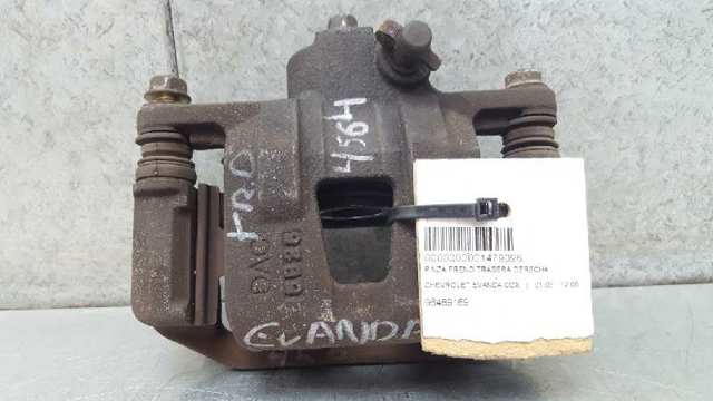 Zacisk hamulcowy tylny prawy 96489169 GM