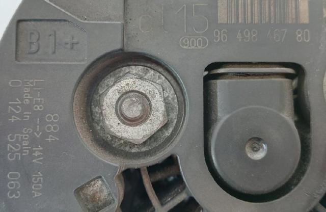 Alternator 9649846780 PEUGEOT