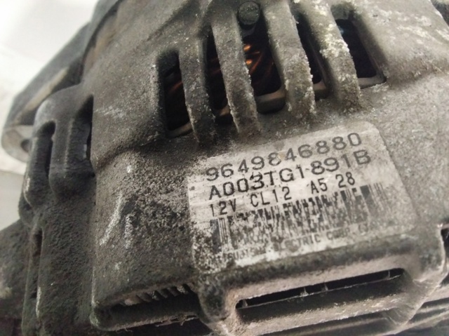 Alternator 9649846880 PEUGEOT
