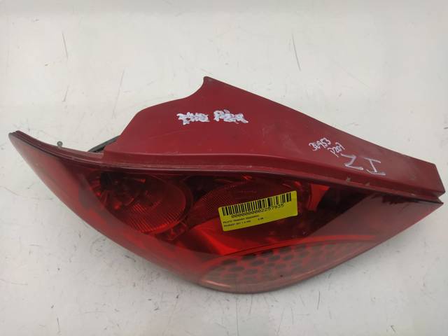 Lampa zespolona tylna lewa 9649986680 PEUGEOT