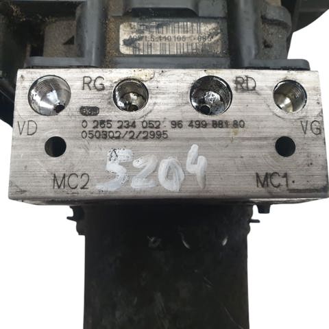 Sterownik ABS  hydrauliczny 9649988180 PEUGEOT