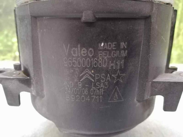 Lampa przeciwmgielna lewa/prawa 9650001680 PEUGEOT