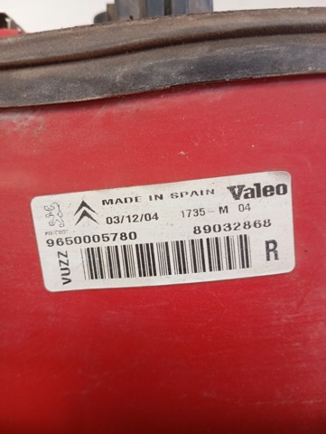 Lampa zespolona tylna prawa 9650005780 PEUGEOT