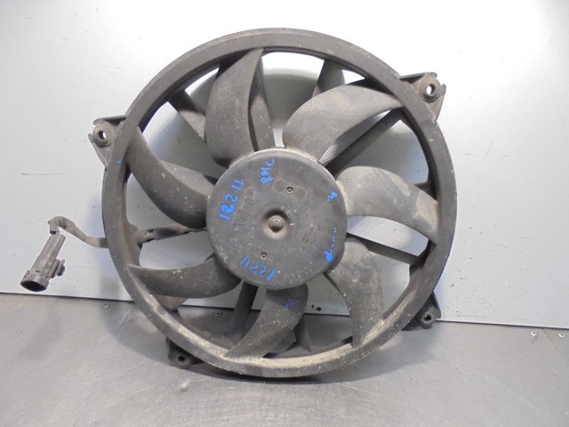 Wentylator elektryczny układu chłodzenia kompletny (silnik+wirnik) 9650116580 PEUGEOT