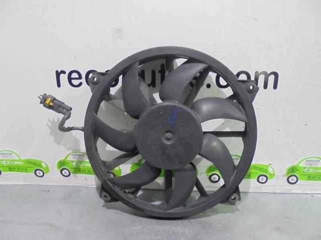 Wentylator elektryczny układu chłodzenia kompletny (silnik+wirnik) 9650116580 PEUGEOT
