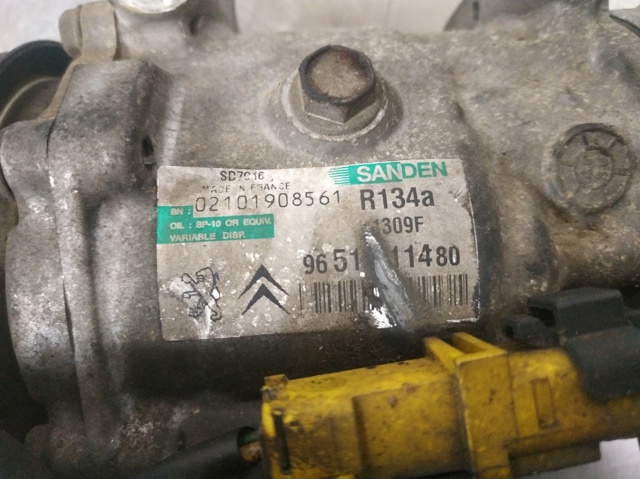 Sprężarka klimatyzacji 9651911480 PEUGEOT