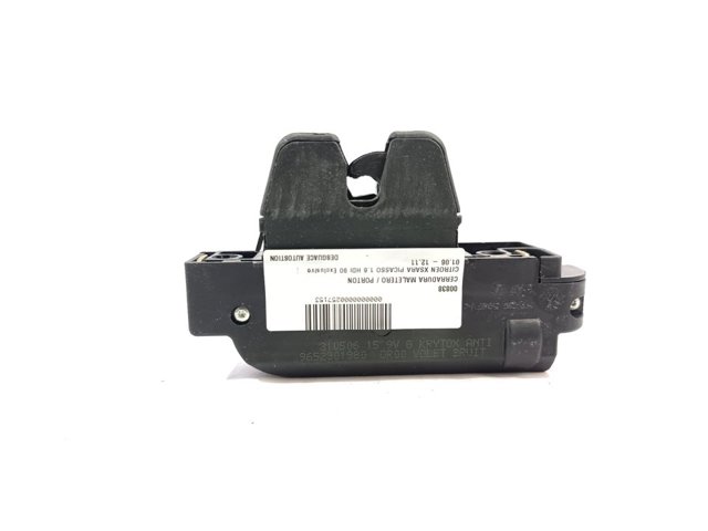 Zamek klapy bagażnika (3/5 drzwi tylnych) 9652301980 PEUGEOT