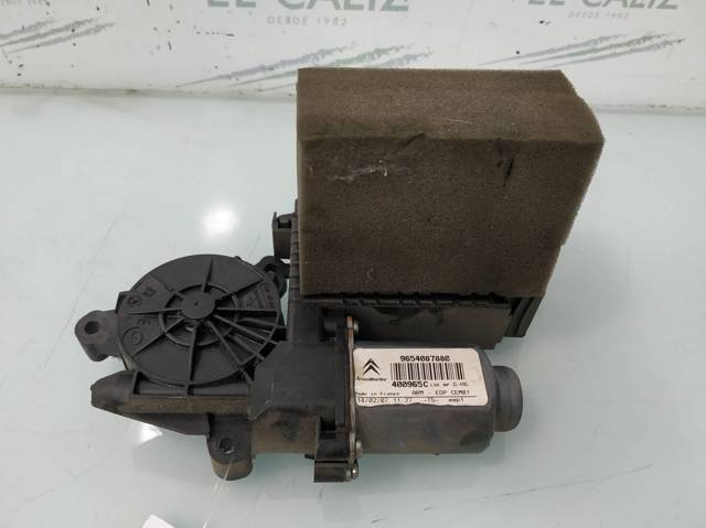 Silniczek podnośnika szyby drzwi przednich lewych 9654087880 PEUGEOT