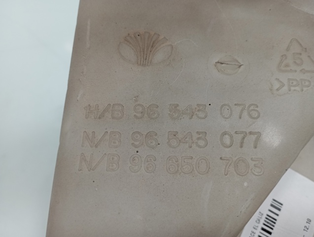 Zbiorniczek spryskiwacza szyb 96543076 GM