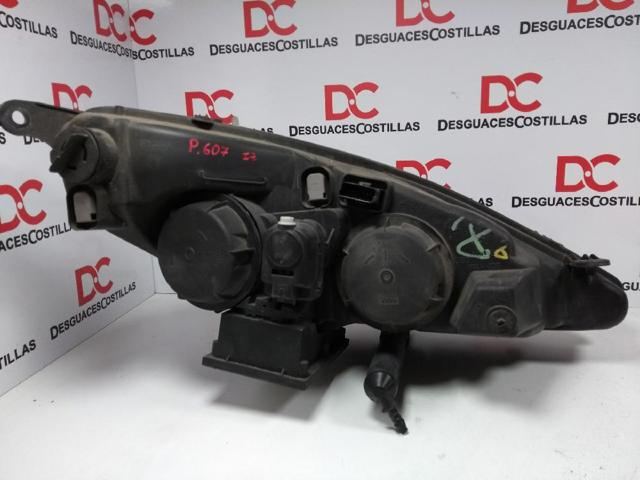 Reflektor lewy Peugeot 607 9D, 9U