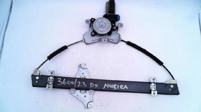 Mechanizm podnoszenia szyby drzwi przednich prawych 96548081 GM