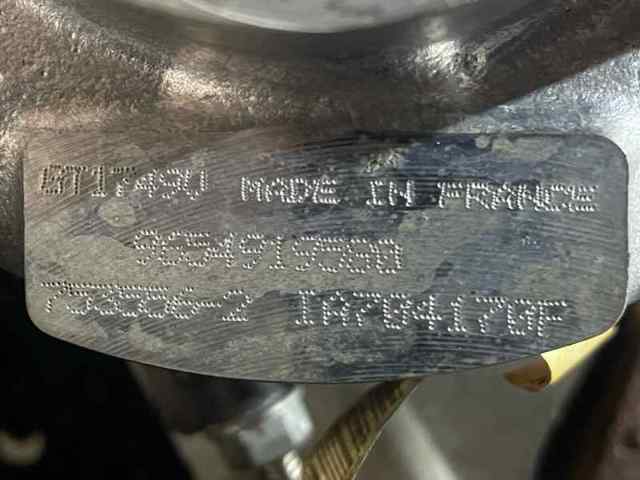 Turbina 9654919580 PEUGEOT