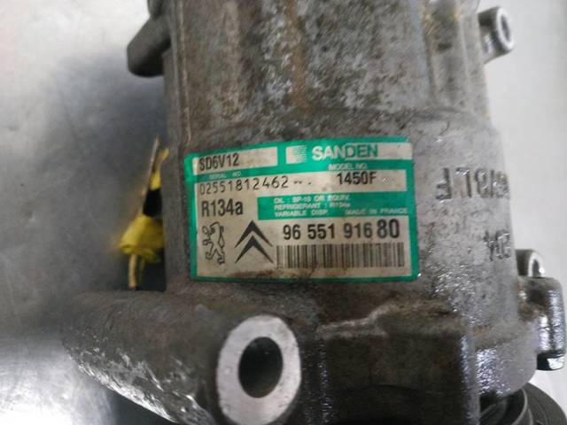 Sprężarka klimatyzacji 9655191680 PEUGEOT