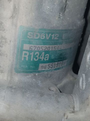 Sprężarka klimatyzacji 9655191680 PEUGEOT