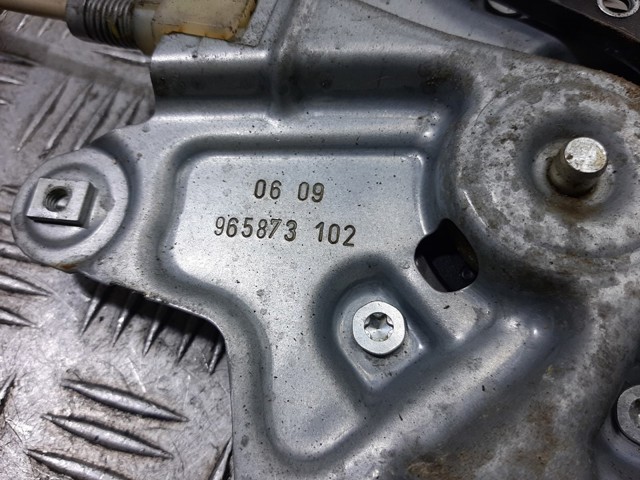 Mechanizm podnoszenia szyby drzwi przednich prawych 965873102 OPEL