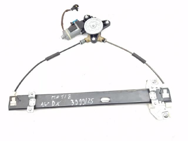 Mechanizm podnoszenia szyby drzwi przednich prawych 96601566 GM