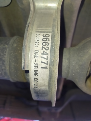 Wał Cardana tylny, kompletny 96624771 OPEL