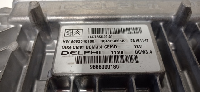 Sterownik silnika 9663548180 PEUGEOT