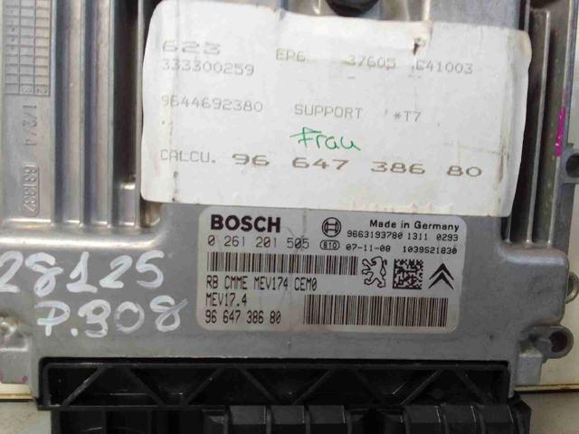 Sterownik silnika 9664738680 PEUGEOT