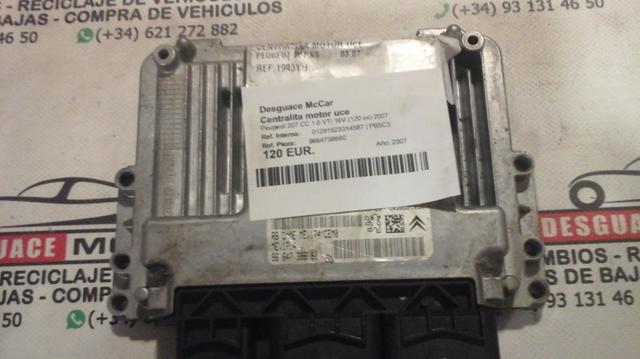 Sterownik silnika 9664738680 PEUGEOT