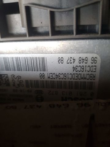 Sterownik silnika 9664843780 PEUGEOT